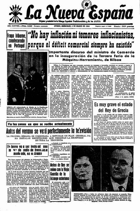 Portada Miércoles 4 de  de 1964