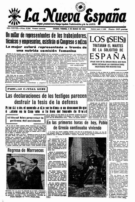 Portada Viernes 6 de  de 1964