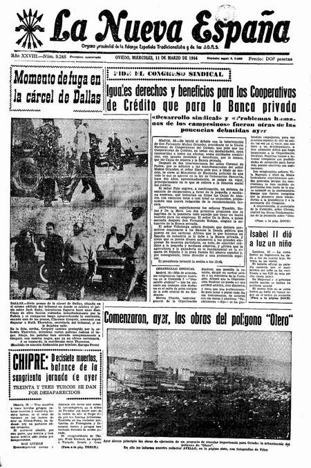 Portada Miércoles 11 de  de 1964