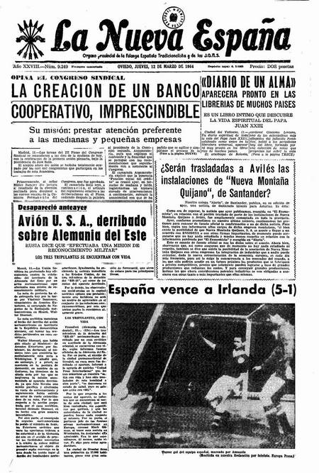Portada Jueves 12 de  de 1964