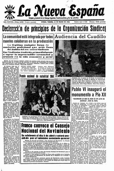 Portada Viernes 13 de  de 1964