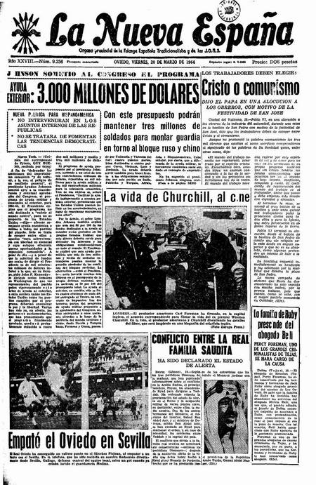 Portada Viernes 20 de  de 1964