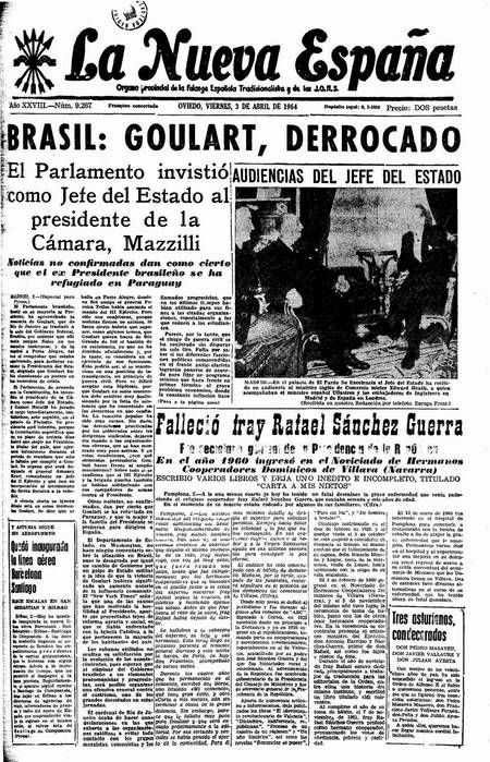 Portada Viernes 3 de  de 1964