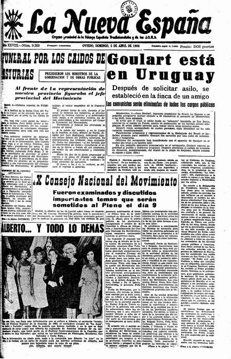 Portada Domingo 5 de  de 1964