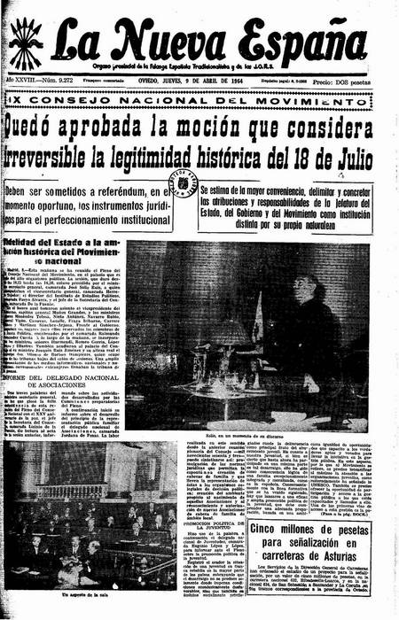 Portada Jueves 9 de  de 1964