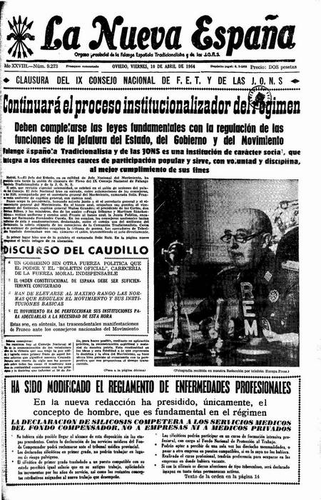 Portada Viernes 10 de  de 1964