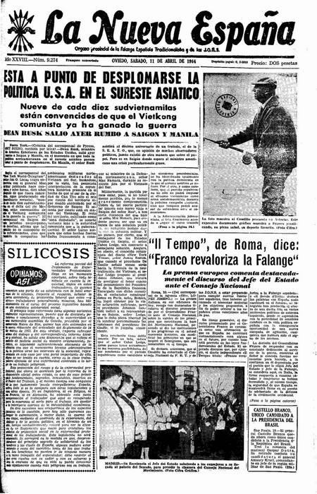 Portada Sábado 11 de  de 1964