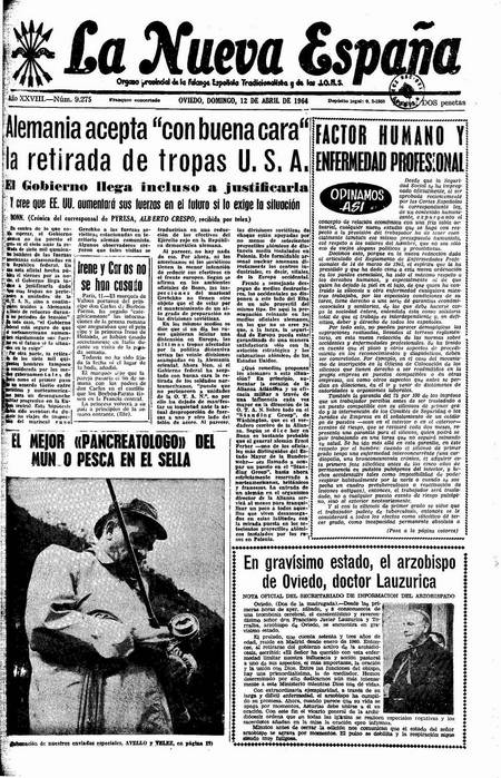 Portada Domingo 12 de  de 1964