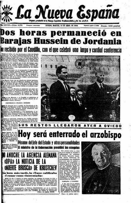 Portada Martes 14 de  de 1964