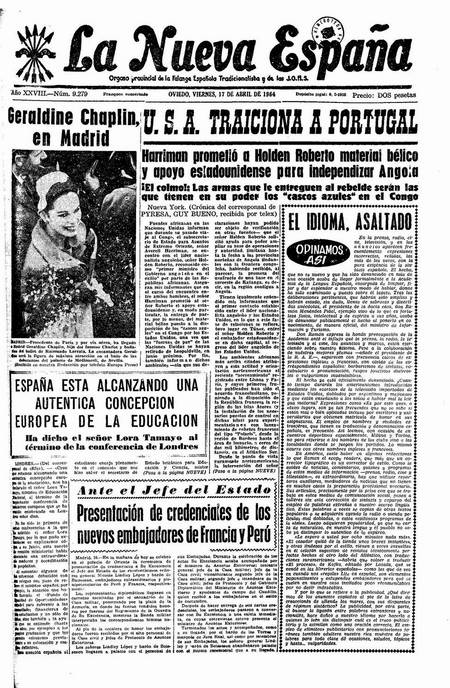 Portada Viernes 17 de  de 1964