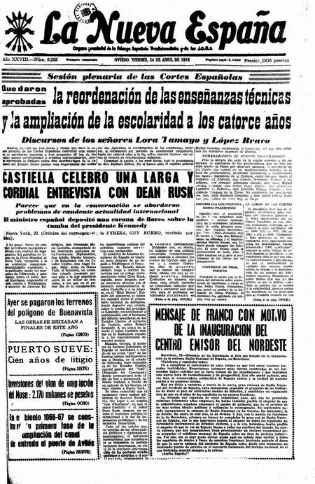 Portada Viernes 24 de  de 1964