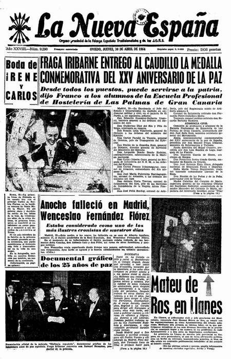 Portada Jueves 30 de  de 1964