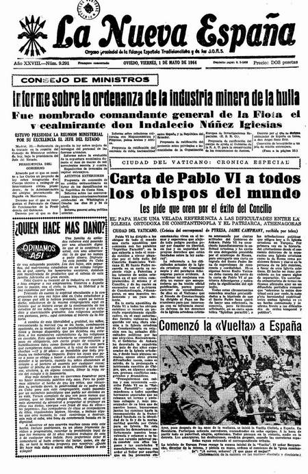 Portada Viernes 1 de  de 1964