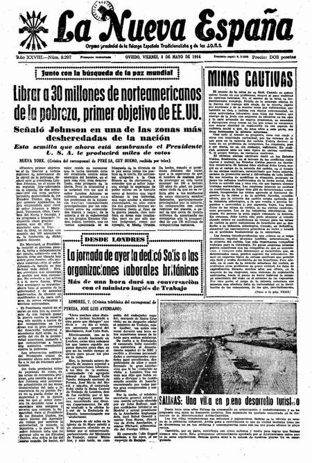 Portada Viernes 8 de  de 1964