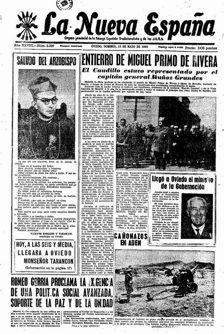 Portada Domingo 10 de  de 1964