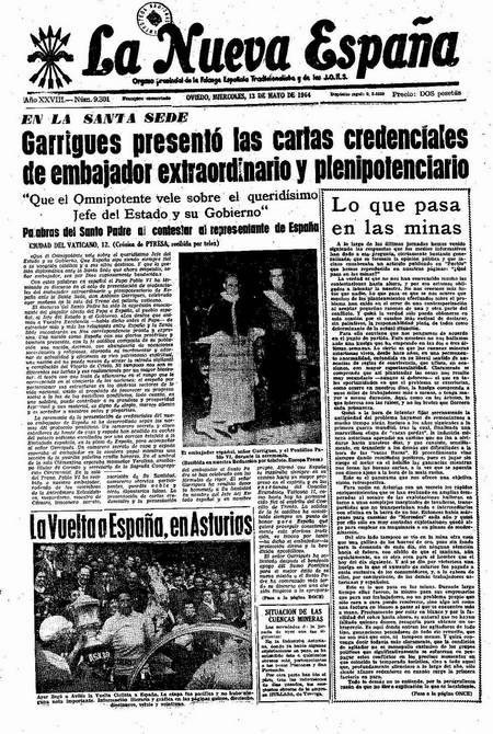 Portada Miércoles 13 de  de 1964