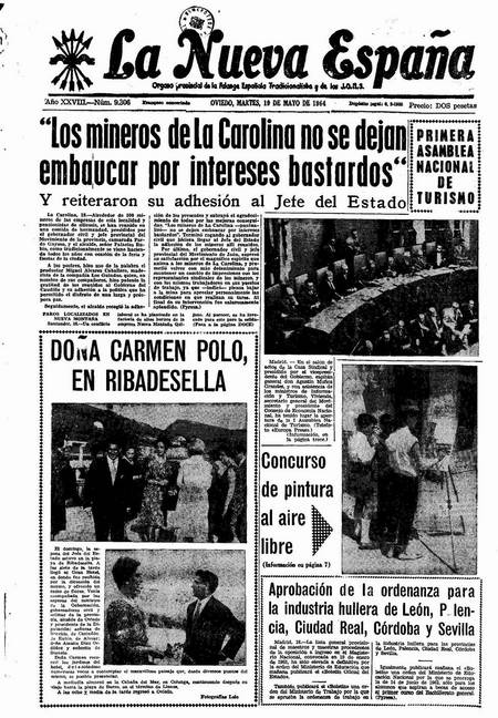 Portada Martes 19 de  de 1964