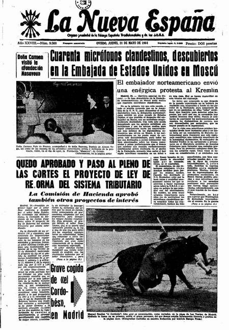 Portada Jueves 21 de  de 1964