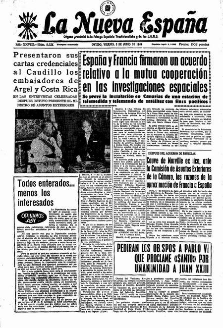 Portada Viernes 5 de  de 1964