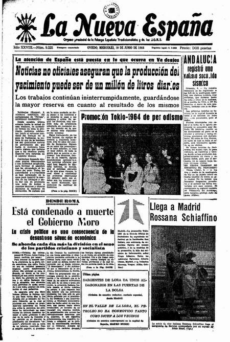 Portada Miércoles 10 de  de 1964