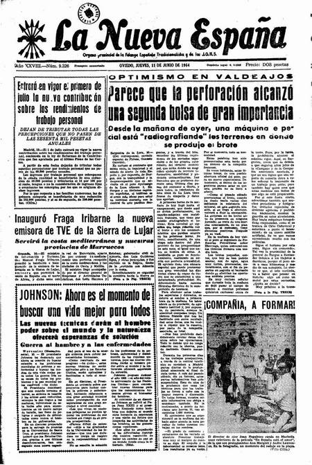Portada Jueves 11 de  de 1964