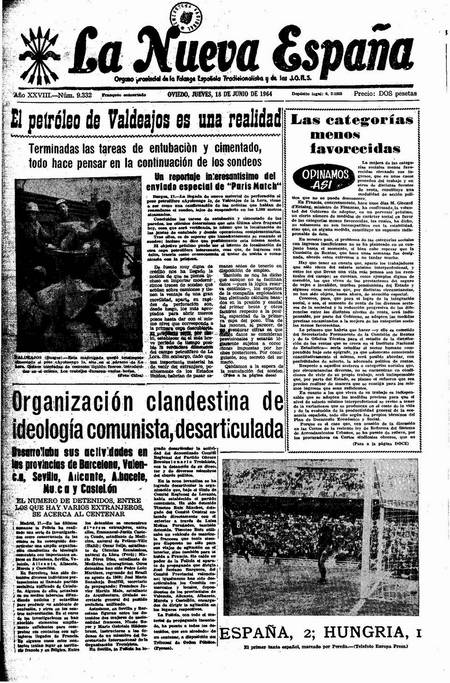 Portada Jueves 18 de  de 1964