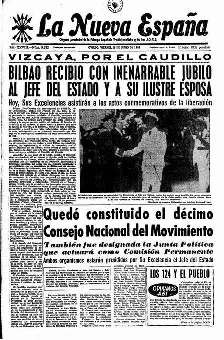 Portada Viernes 19 de  de 1964