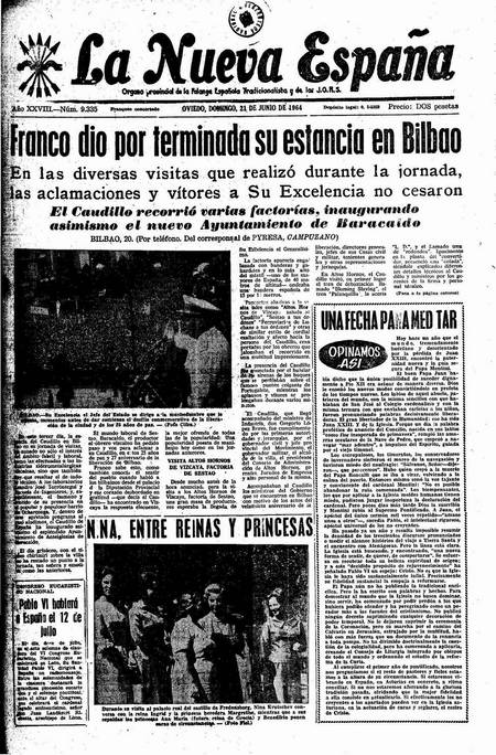 Portada Domingo 21 de  de 1964