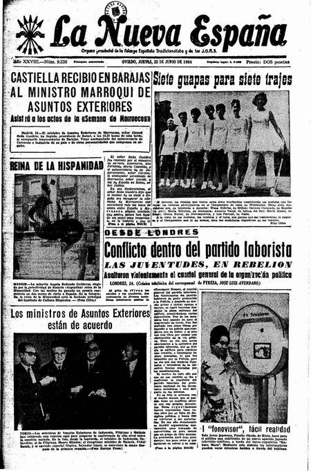 Portada Jueves 25 de  de 1964