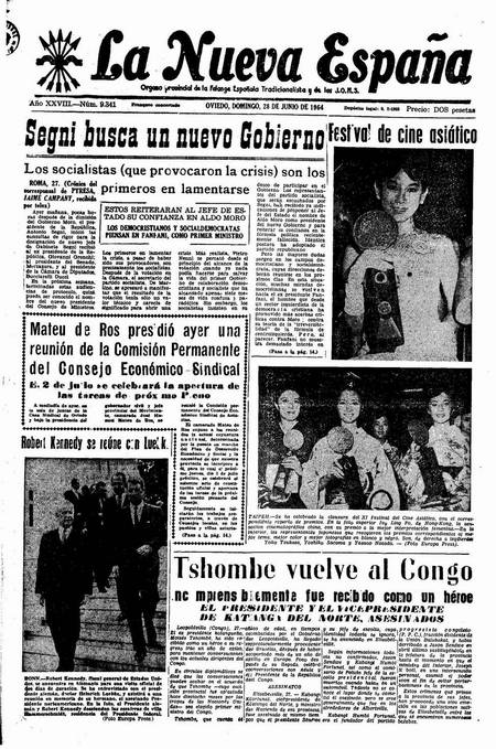 Portada Domingo 28 de  de 1964