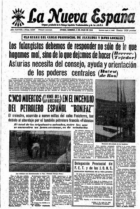 Portada Domingo 5 de  de 1964