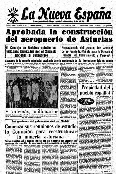 Portada Sábado 11 de  de 1964