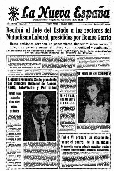Portada Jueves 16 de  de 1964