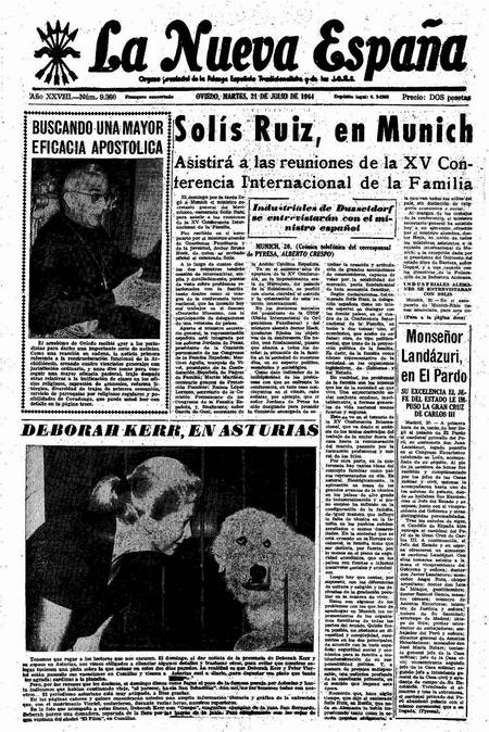 Portada Martes 21 de  de 1964