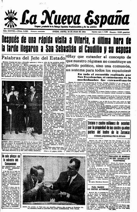 Portada Jueves 30 de  de 1964