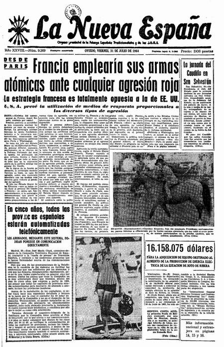 Portada Viernes 31 de  de 1964