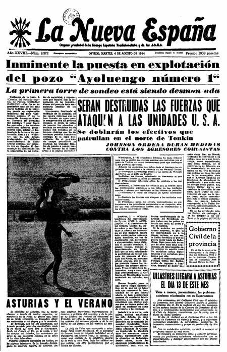 Portada Martes 4 de  de 1964