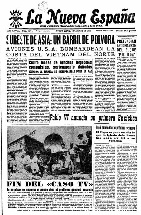 Portada Jueves 6 de  de 1964