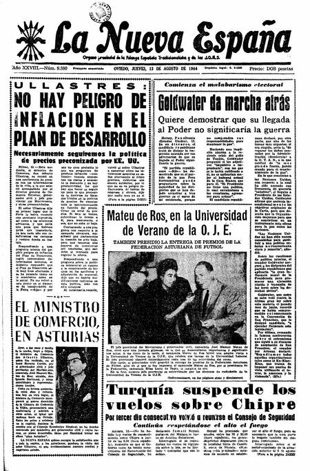 Portada Jueves 13 de  de 1964