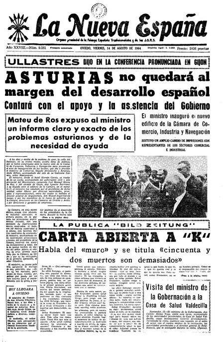 Portada Viernes 14 de  de 1964