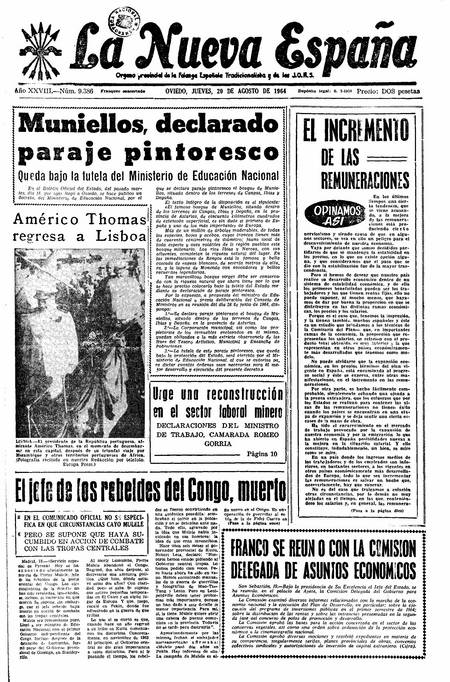 Portada Jueves 20 de  de 1964