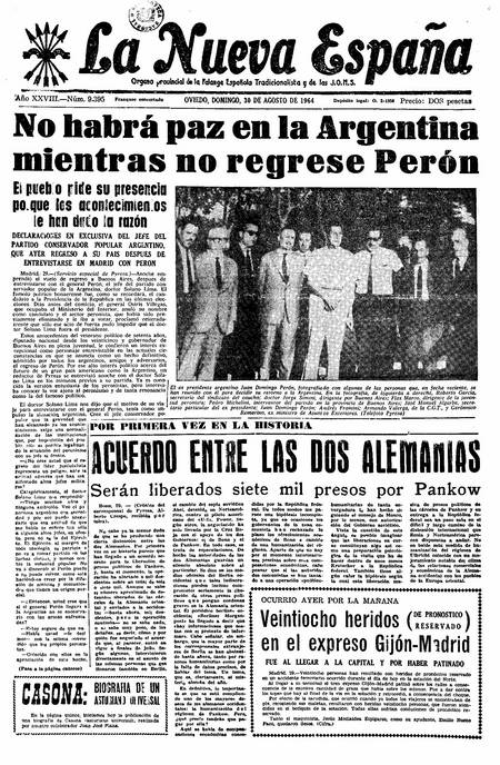 Portada Domingo 30 de  de 1964
