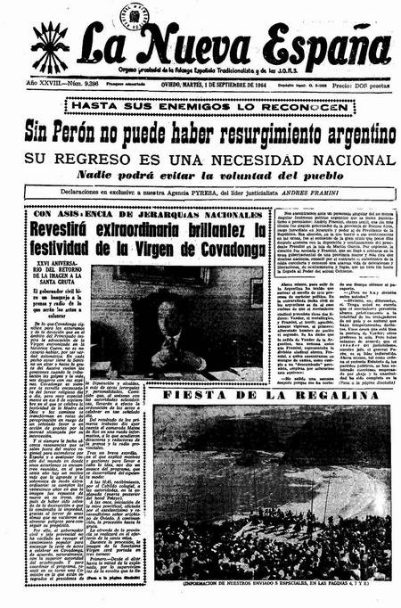 Portada Martes 1 de  de 1964