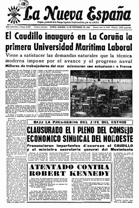 Portada Domingo 13 de  de 1964