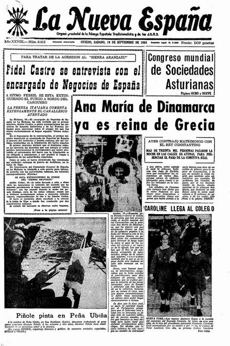 Portada Sábado 19 de  de 1964