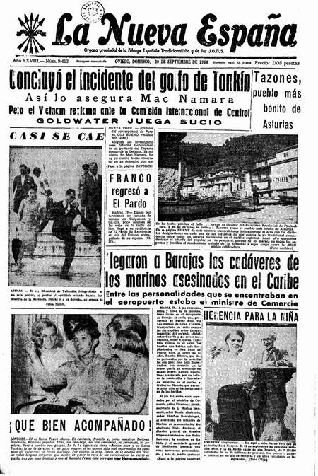 Portada Domingo 20 de  de 1964