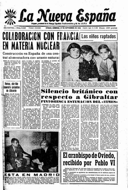 Portada Domingo 27 de  de 1964