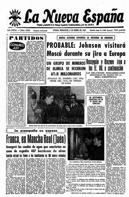 Portada Miércoles 6 de  de 1965