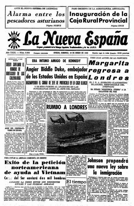 Portada Domingo 10 de  de 1965