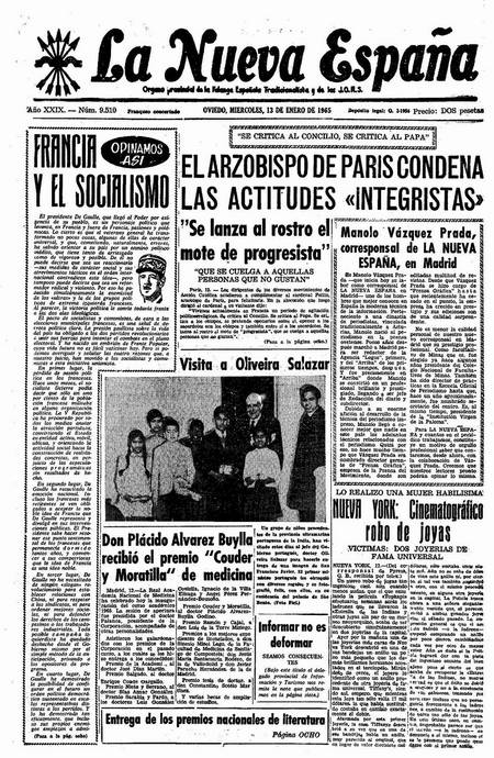 Portada Miércoles 13 de  de 1965